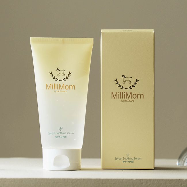 Millie Mom Sprout Soothing Serum 150ml (Newborn Baby Soothing Gel, Heat Cream, Heat Rash)