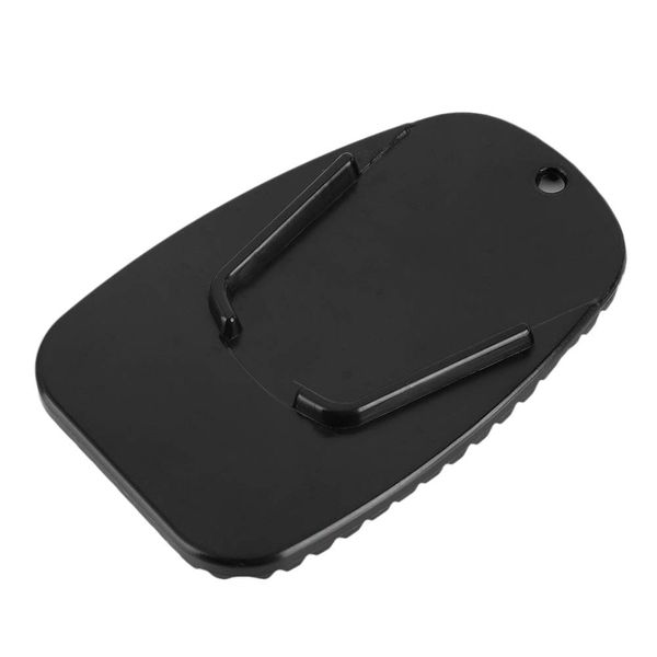 Motorcycle Kickstand Pad, Motorcycle Side Stand Puck Universal Side Stand Support Plate with Special Pattern on the Back to Avoid Motorcycle Side Stand Scuff Marks on Ceramic Tile (1 Pair)