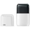 Braun Mini Electric Shaver, 2 Blades, White, Brown, M-1011