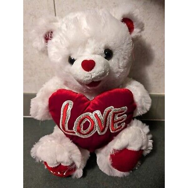 Dan Dee Plush Bear Sweetheart Teddy 20” Valentine's Day Stuffed Animal 2017