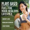 Plant Based Protein Powder Fermented Pea Protein Vanilla, Vegan Prote