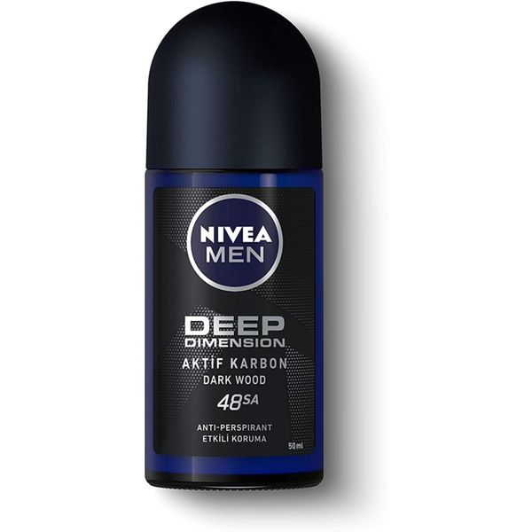 Men Erkek Roll On Deodorant Deep Dimension 48 Saat Anti-perspirant Koruma 50ml