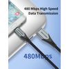 VENTION 3M Micro USB Cable for Kindle Fire Tablet, Nylon Braided Charger Cable for PS4 Xbox Controller