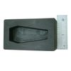 10 oz Coffin Shape Gold High Density Graphite Mold 5oz Silver Bar-USA Made.