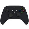 eXtremeRate Black Replacement Shell for Xbox Series X & S Controller - Personalized Upgrade - Soft Touch Grip Custom Cover Case Faceplate for Xbox Core Controller [Controller NOT Included]