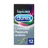 Durex Condoms Extended Pleasure 12 Pack - Durex Intense Orgasmic Gel 10 ml – Durex Value Bundle