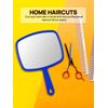 OMIRO Hand Mirror, Handheld Mirror with Handle, Union Jack Blue