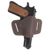 Barsony Quick Slide Gun OWB Brown Leather Holster for Springfield XDM Right