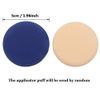 SelfTek Empty Powder Puff Box Air Cushion Container for DIY BB/CC Cream Liquid Foundation with Mirror and Sponge Puff