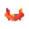 PLAYABLE ART Coaster Cube - a Fun and Functional Work of Art, Sun