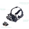 OHCOZZY Dog Muzzle, Basket Muzzle for Small, Medium and Large Dogs with Adjustable Straps (Size 2, Black)