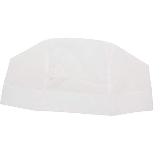 SWANS Swim Cap SA-61 M W White Mesh Swimming Cap