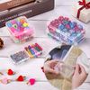 Pack of 27 Mini Plastic Organiser with Hinged Lid Transparent Mixed Sizes Rectangular Square Empty Mini Storage Box for Small Items and Other Craft Projects