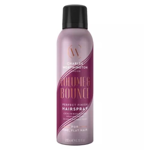 Charles Worthington Volume & Bounce Perfect Finish Hairspray 200ml