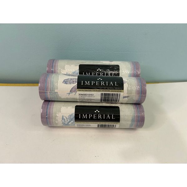 NOS Imperial Wallpaper Border Lot Of 5 Rolls 5 Yard Rolls  30868010HD