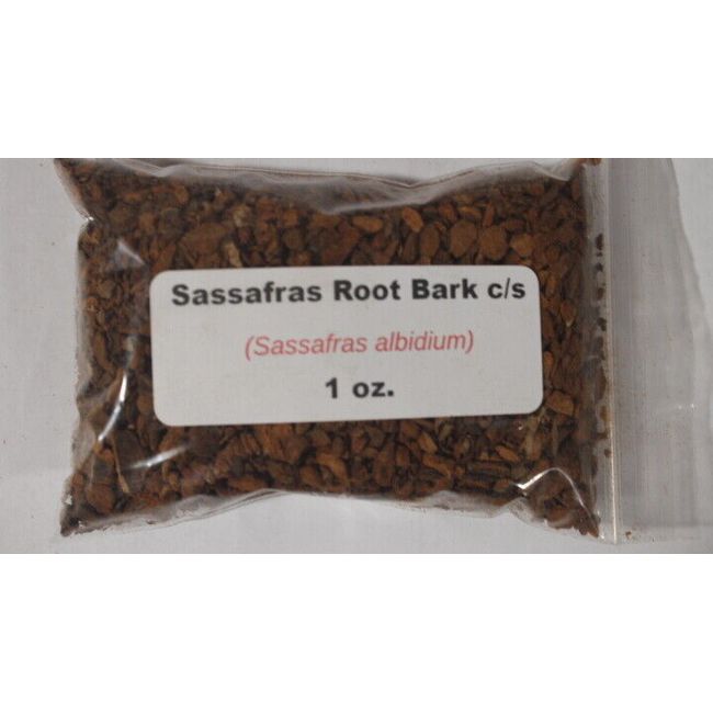 1 oz. Sassafras root bark c/s (sassafras albidium)