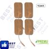 28 TENS 3000 REPLACEMENT ELECTRODE PADS, LARGE  2" X 3.5" , GREAT FOR BACK PAIN