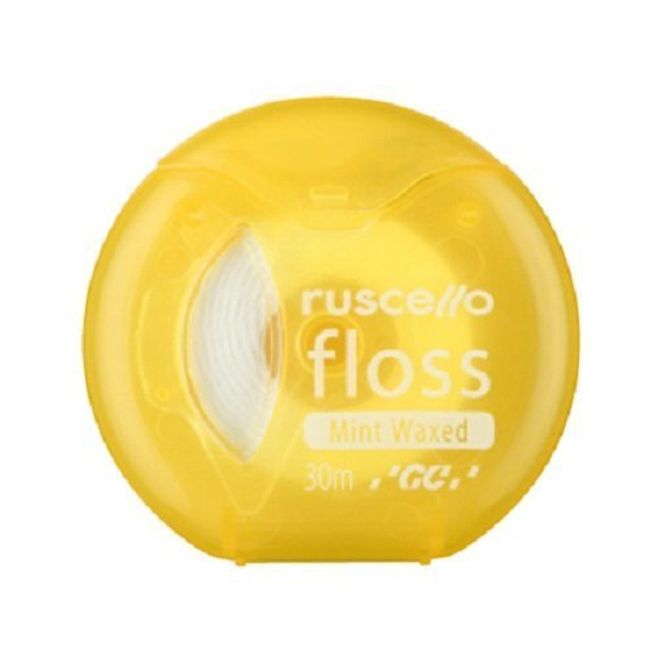 GC Lucello Floss Mint Wax 30m Yellow 30 Meters (x1)