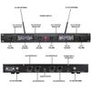 Pro UHF Audio Wireless Microphone System 4 Cordless Handheld Metal Dynamic Mic