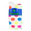 Crazy Socks White with Neon Dots (White, Medium)