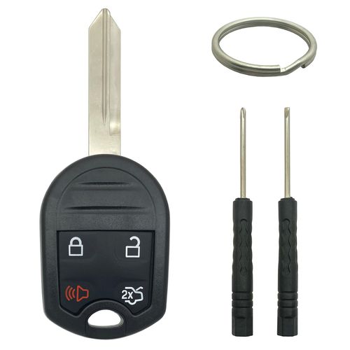 Key Fob Shell Case Replacement Fits forFord Lincoln Mercury Keyless Entry Car Remote Cover (4 Buttons B)