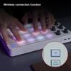 MIDI Pad Controller with 16 RGB Backlit Pads, Aftertouch, 8 Assignable Knobs, Note Repeat Full Level Key, Portable Size, Long Battery Life