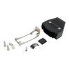 D SUB BACKSHELL, 45/180DEG, DB, ABS, D Sub Backshells (165X11299XE) Pack of 1