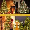 Christmas Tree String Fairy Lights LED Waterfall Remote Dazzler Outdoor Decor