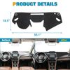 Dash Cover Antiskid Dashboard Mat Protector Sunshade For Subaru Forester 2019-24