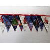 Christmas bunting, festive decorations