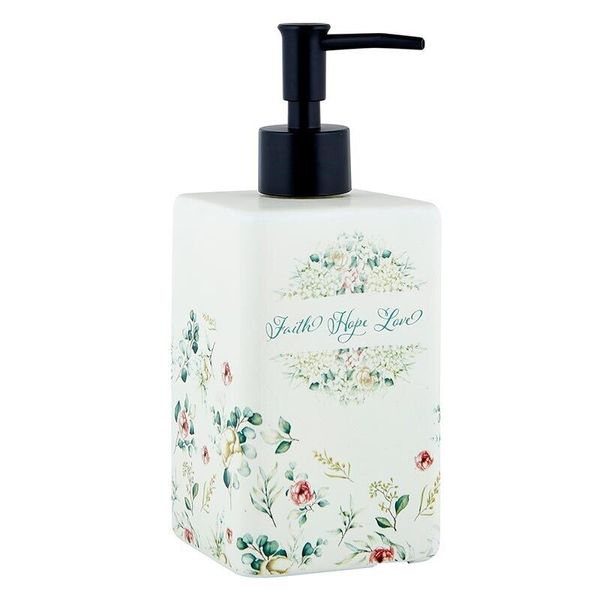 SOAP DISPENSER-FAITH HOPE LOVE (18.5 OZ)