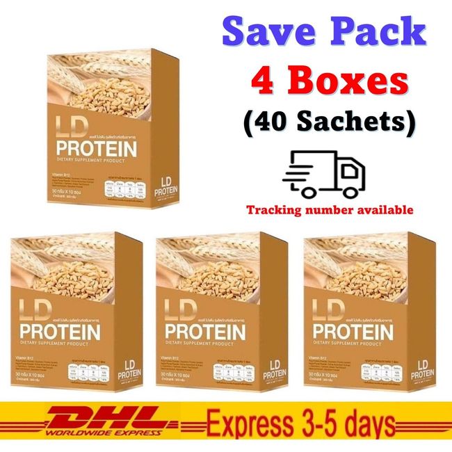 4xLD Protein Malt Instant Drink Weight Management Help Excretory 0% Fat 0% Sugar