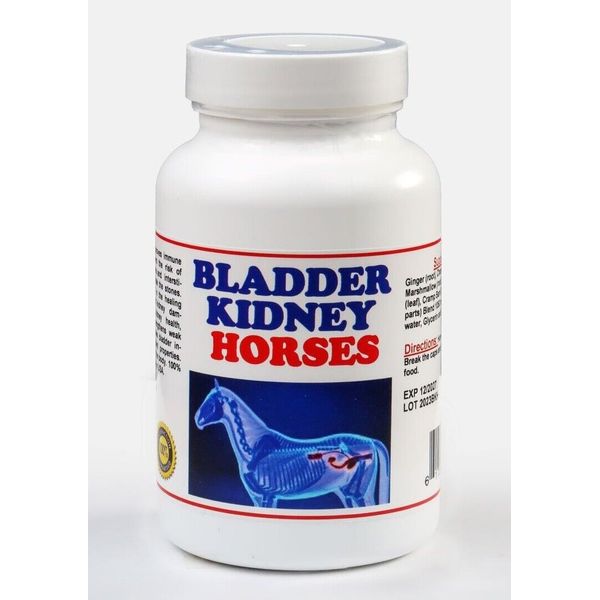 BLADDER & KIDNEY ANY DISEASE FOR HORSES - TREAT PREVENT - BREAK ANY SIZES STONES