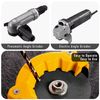 Casbomy 2-Pack 2025 Drill Bit Sharpener, Multi-Purpose Drill Grinder, Angle Grinder Tool, Drill Sharpener for All Bits