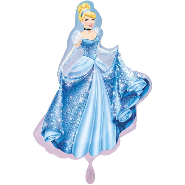 Amscan 2481401 S/Shape: Cinderella