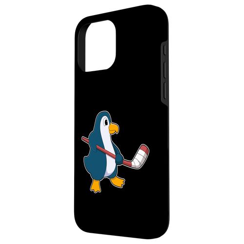 iPhone 16 Pro Max Penguin Ice hockey Ice hockey stick Sports Case