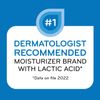AmLactin Rapid Relief Restoring Body Lotion – 7.9 oz Pump Bottle – 2-in-1 Exfoliator and Moisturizer with Ceramides and 15% Lactic Acid for 24-Hour Relief from Dry Skin