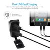 2X Boart 5V 4.2A Dual USB Car Charger Adapter Socket Voltmeter Rocker Switch