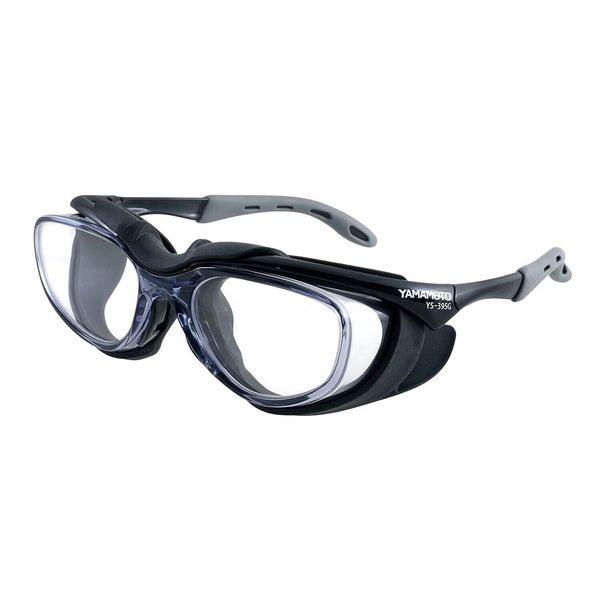 YAMAMOTO SAFETY GLASSES GASKET TYPE  YS-395G JIS PET-AF BLK