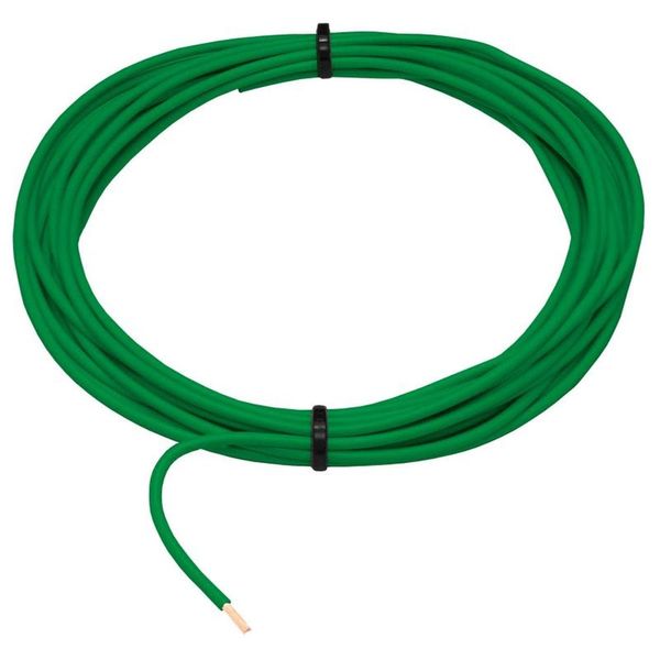 Flry Vehicle Cable Green 1.5 mm² Round Cable Stranded Car Power Cable 5 m