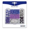 Playbox Beads Mix in Rectangular Storage Box (Purple)