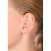 Elli Children's 925 Sterling Silver Cloverleaf Lucky Charm Earrings