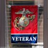 US Marines Veteran Garden Yard Banner
