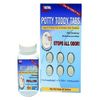 VALTERRA Q5004 Potty Toddy Tabs - 50/Bottle, White