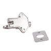 Fdit Zinc Alloy Security Automatic Window Gate Lock Spring Bounce Door Bolt Latch