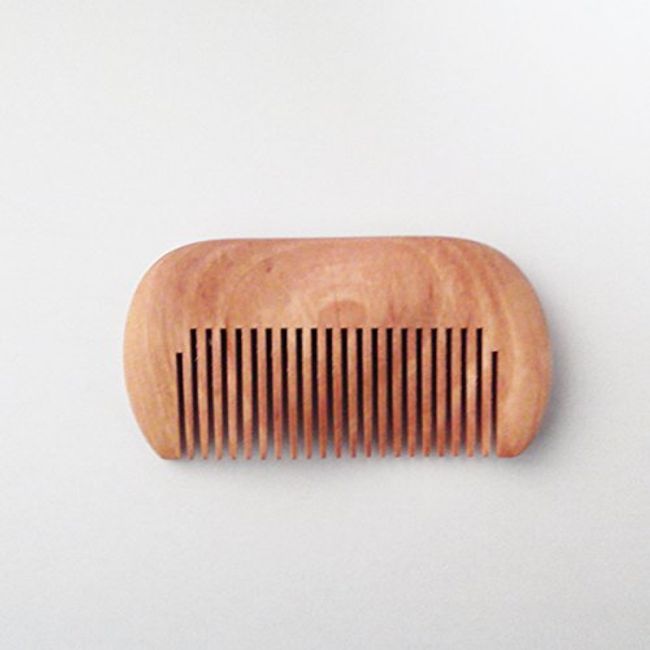 Art Form Comb Wood Comb "Twist Hair Thong" 3.7 inches (9.5 cm) [OMOTENASHI Selection 2016 Gold Award Winner]