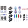8 Pack Golf Ball Marker Set with Durable ABS Stencils for Unique Alignment