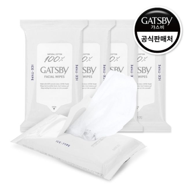 GATSBY Facial Paper Ice Type 15 Sheets 5ea