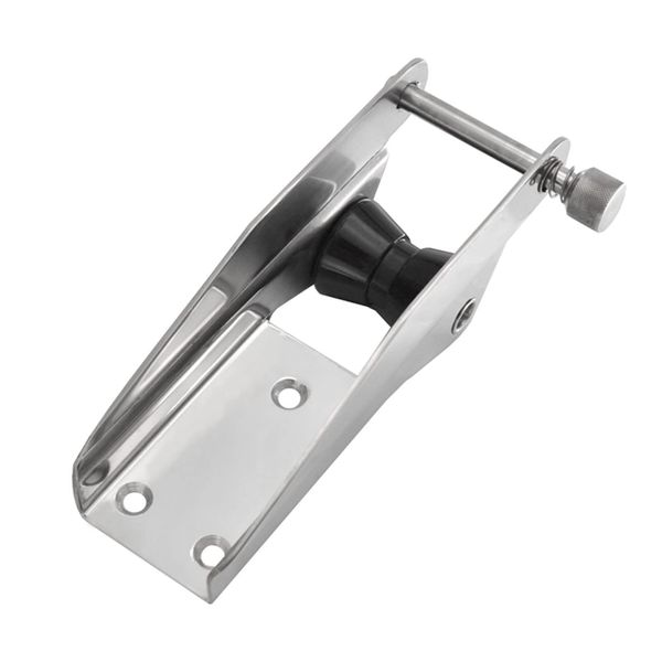 ISURE MARINE Stainless Steel Bow Boat Anchor Roller with pivoting Dual-Roller Fixed Marine Yacht Docking Accessories