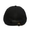 Tech Design Bitcoin Cryptocurrency Baseball Cap Embroidered Cotton Adjustable Dad Hat Black